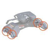 CURT Replacement Fifth Wheel Puck System Handles 19201 Hitch Components, Handle, Release, Ford, Set of 4 thumbnail 1