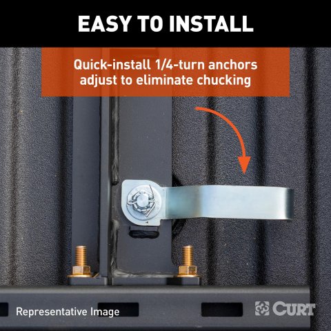 Curt Manufacturing - Fifth Wheel Hitches for 2013-2025 2500, 3500 16058 A25 5th Hitch