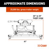 Curt Manufacturing - Fifth Wheel Hitches for 2013-2025 2500, 3500 16058 A25 5th Hitch thumbnail 9