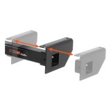 CURT Class 3 Receiver Hitch 13701 Trailer Hitch, III, Adjustable RV Hitch, 2 in. Receiver, 2 in. Drop, Black, Square Tube, Universal, Each thumbnail 2