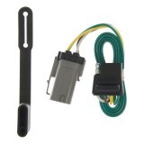 CURT Custom Wiring Connector Harnesses for 1999-2001 F-250 SUPER DUTY, F-350 DUTY - 55247 Vehicle Towing Harness Adapter, Trailer Harness Adapter, 4-Way Flat, Replacement Style, Ford, Each thumbnail 1