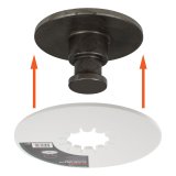 CURT Fifth Wheel Hitch Lube Plates 16721 Replacement Components, Plate, Replacement Component, 10.00 in. Diameter, Each thumbnail 1