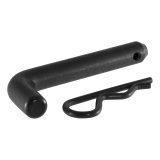 CURT Receiver Pins and Clips 21579 Hitch Pin, 5/8 in.Diameter, Steel, Black Zinc, Clip, Kit thumbnail 1