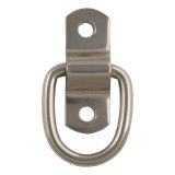 CURT Rope Rings 83732 Cargo Tie-Down Anchor, Rope-Ring, Stainless Steel, 1,200 lb Capacity, Each thumbnail 1