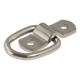 CURT Rope Rings 83732 Cargo Tie-Down Anchor, Rope-Ring, Stainless Steel, 1,200 lb Capacity, Each thumbnail 2