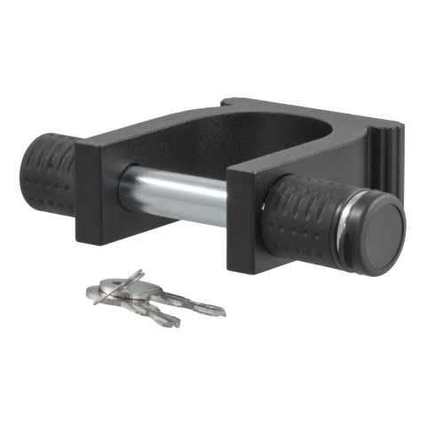CURT Fifth Wheel Locks 23255 Lock, King Pin Type, Aluminum, Black, Keys, 2 in., Each