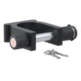 CURT Fifth Wheel Locks 23255 Lock, King Pin Type, Aluminum, Black, Keys, 2 in., Each thumbnail 2