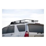 CURT Roof-Mounted Cargo Baskets 18117 Rack Extension, Roof Mounted, Steel, Black Powdercoated, 37 in. width, 21 in. length, 4 in. Height, Kit thumbnail 4