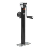 CURT Pipe-Mount Swivel Jacks 28324 Trailer Jack, Pipe Mount, Weld On, 2,000 lb. Capacity, 15 in. Travel, Steel, Painted, Side Wind, Each thumbnail 2