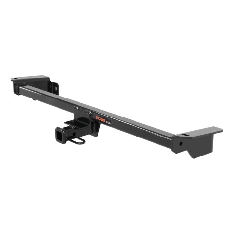 CURT Class 1 Receiver Hitch 11369 Trailer Hitch, I, 1/4 in. Receiver, Black Powdercoated, Ford, Each