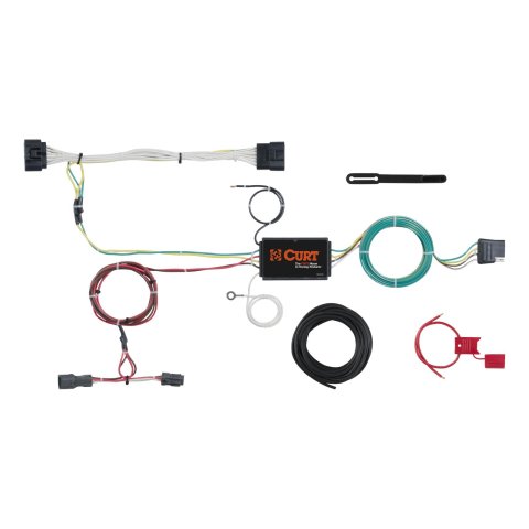 CURT Custom Wiring Connector Harnesses for 2011-2016 SPORTAGE - 56251 Adapter, Vehicle Towing Harness, 3 to 2 Powered Converter, Kia, Kit thumbnail 1