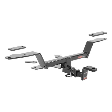 CURT Class 1 Receiver Hitch 114483 Trailer 2017-2017 Audi A4 ALL 1/4 IN-Includes an old-style ball mount, installation hardware, pin& thumbnail 1