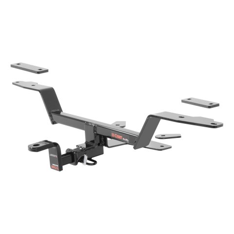 CURT Class 1 Receiver Hitch 114483 Trailer 2017-2017 Audi A4 ALL 1/4 IN-Includes an old-style ball mount, installation hardware, pin& thumbnail 2