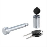 Curt Manufacturing Receiver Hitch and Coupler Locks 23501 LOCK, CHROME, 1/2" CHROME thumbnail 1