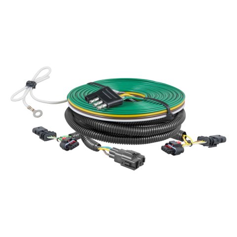 CURT Custom Towed-Vehicle RV Wiring Harnesses for 2022-2025 COMPASS - 58997 Vehicle Towing Harness Adapter, Connector, Harness, Jeep, Each thumbnail 1