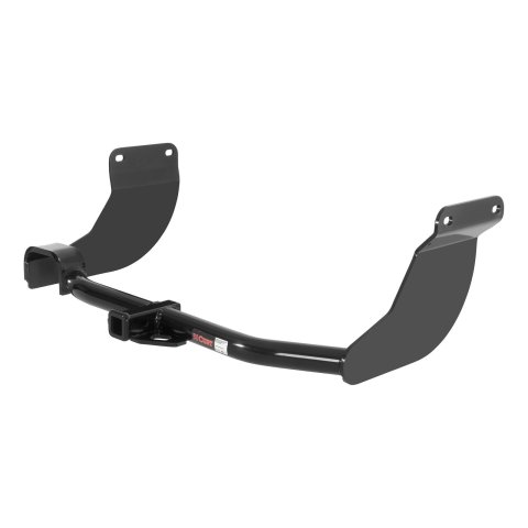 CURT Class 2 Receiver Hitch 12076 Trailer Hitch, II, 1-1/4 in. Receiver, Black, Round Tube, Ball Mount, Ford, Each thumbnail 3