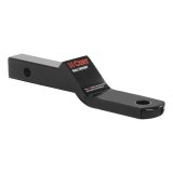 CURT Powdercoated Ball Mounts 45503 Mount, 1 1/4 in. Square, Steel, Black Powdercoated, 3/4 in. Mount Hole Size, 350 lbs. Tongue Weight, Each thumbnail 2