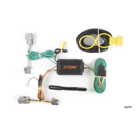 CURT Custom Wiring Connector Harnesses for 2011-2024 EXPLORER, 2013-2016 MKS, 2010-2019 TAURUS - 56093 Vehicle Towing Harness Adapter, Trailer Wire