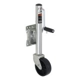CURT Marine Trailer Jacks 28112 Jack, Marine, 1,200 lb. Capacity, 10 in. Travel, Steel, Zinc, Single Caster, Swivel, Each thumbnail 2