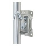 CURT Marine Trailer Jacks 28112 Jack, Marine, 1,200 lb. Capacity, 10 in. Travel, Steel, Zinc, Single Caster, Swivel, Each thumbnail 3