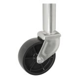 CURT Marine Trailer Jacks 28112 Jack, Marine, 1,200 lb. Capacity, 10 in. Travel, Steel, Zinc, Single Caster, Swivel, Each thumbnail 4