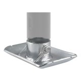 CURT Trailer Jack Bases 28272 Foot, Replacement Part, 2,000 lb. Capacity, for 2 in. Diameter Tube, Each thumbnail 3