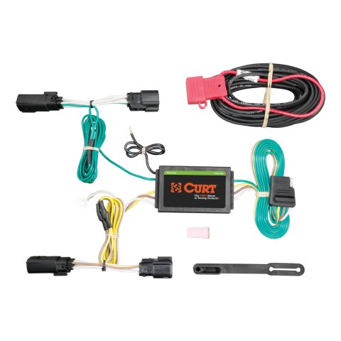 CURT Custom Wiring Connector Harnesses for 2013-2020 MKZ - 56258 Adapter, Vehicle Towing Harness, T-Connector, Lincoln, Each thumbnail 1