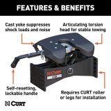 CURT A30 Fifth Wheel Trailer Hitches 16070 5th Hitch 2020 Chevrolet Silverado 2500 HD 8' bed with 5th wheel prep package,2020 GMC Sierra 2500 HD 8' bed with 5th wheel prep package thumbnail 8