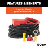 Curt Manufacturing Vehicle Towing Harness Adapters 56497 Tail Light Converter, Powered 3-to-2-Wire Taillight Converters (30-Pack) thumbnail 6
