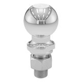 CURT Hitch Balls 40167 Ball, 2 5/16 in., 1.000 in. Shank Diameter, 2.125 in. Shank Length, 7,500 lbs. Capacity, Steel, Chrome, Each thumbnail 3