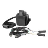 CURT Protective Multipro/Mutli-Flex Tailgate Sensors with Hitch Cap 58265 Receiver Covers, MultiPro / Multi-Flex Sensor, 2 in. x 2 in., Plastic, Black, Chevrolet, GMC, Each thumbnail 1