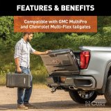 CURT Protective Multipro/Mutli-Flex Tailgate Sensors with Hitch Cap 58265 Receiver Covers, MultiPro / Multi-Flex Sensor, 2 in. x 2 in., Plastic, Black, Chevrolet, GMC, Each thumbnail 3