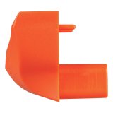 CURT Bike Rack End Caps 19267 Accessories, Caps, Plastic, Orange, Pair thumbnail 2