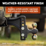 Curt Manufacturing Receiver Hitch Ball Mounts 45934 Dual Attachment thumbnail 6