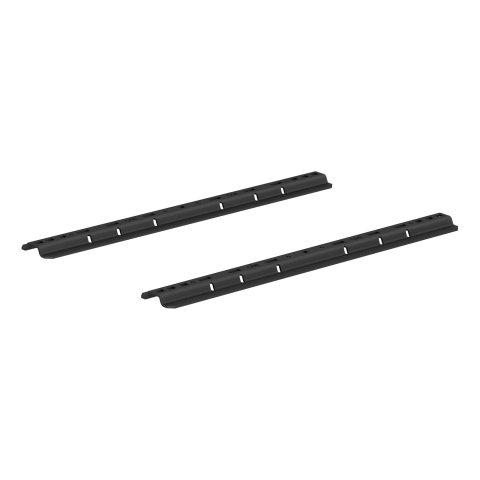 CURT Universal Fifth Wheel Base Rails 16204 Mounting Kits, Rails, Universal, Carbide Black, Pair thumbnail 2