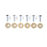 CURT Class 2 Receiver Hitch 12490 Trailer Hitch, II, 1-1/4 in. Receiver, Black, Square Tube, Ball Mount, Scion, Each thumbnail 1