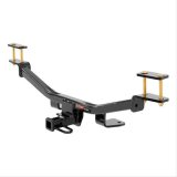 CURT Class 1 Receiver Hitch 11186 Trailer Hitch, I, 1-1/4 in. Receiver, Black, Square Tube, Ball Mount, Audi, Each thumbnail 2