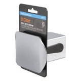 CURT Hitch Tube Covers 22111 Receiver Cover, 2 in. x 2 in., Chrome thumbnail 4