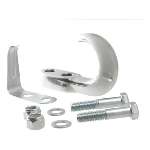 CURT Tow Hooks 22401 Hook, Chrome, with Hardware