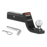CURT Fusion Mount Ball Mounts 45151 Receiver Hitch Mount, Mount, 4 in. Drop, 1 7/8 in. Ball, Each thumbnail 2