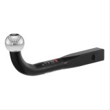 CURT Euro Ball Mounts 45551 Receiver Hitch Mount, Mount, 3/4 in. Rise, 1 7/8 in. Ball, Each thumbnail 1