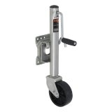 CURT Marine Trailer Jacks 28100 Jack, Marine, 1,000 lb. Capacity, 10 in. Travel, Steel, Zinc, Single Caster, Swivel, Each thumbnail 2