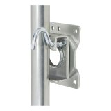 CURT Marine Trailer Jacks 28100 Jack, Marine, 1,000 lb. Capacity, 10 in. Travel, Steel, Zinc, Single Caster, Swivel, Each thumbnail 3