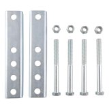 CURT Marine Trailer Jacks 28100 Jack, Marine, 1,000 lb. Capacity, 10 in. Travel, Steel, Zinc, Single Caster, Swivel, Each thumbnail 5