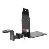CURT Class 1 Receiver Hitch 118113 Trailer Hitch, I, 1/4 in. Receiver, Black Powdercoated, Saab, Each thumbnail 2