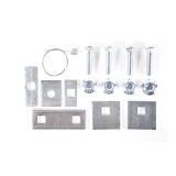 CURT Class 1 Receiver Hitch 112943 Trailer Hitch, I, 1/4 in. Receiver, Black Powdercoated, Ford, Each thumbnail 1