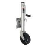 CURT Marine Trailer Jacks 28115 Jack, Marine, 1,500 lb. Capacity, 10 in. Travel, Steel, Zinc, Single Caster, Swivel, Each thumbnail 2
