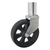 CURT Marine Trailer Jacks 28115 Jack, Marine, 1,500 lb. Capacity, 10 in. Travel, Steel, Zinc, Single Caster, Swivel, Each thumbnail 4
