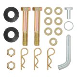 CURT MV Round Bar Weight Distribution Hitches 17057 Hitch, Bar, 1,400 lbs. Tongue Weight, 14,000 lbs. Gross Trailer Weight, Kit thumbnail 1