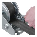 CURT Hand Winches 29433 Winch, Manual, 900 lbs. Pull Rating, 6.50 in. Handle Length, 15 ft. Length Winch Strap with Hook, Each thumbnail 3